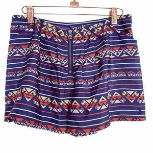 3/$35 Volcom Aztec Printed Skort
